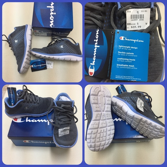 👟 Champion Sneakers Size 5 Great Pre Owned Condition - Picture 4 of 7